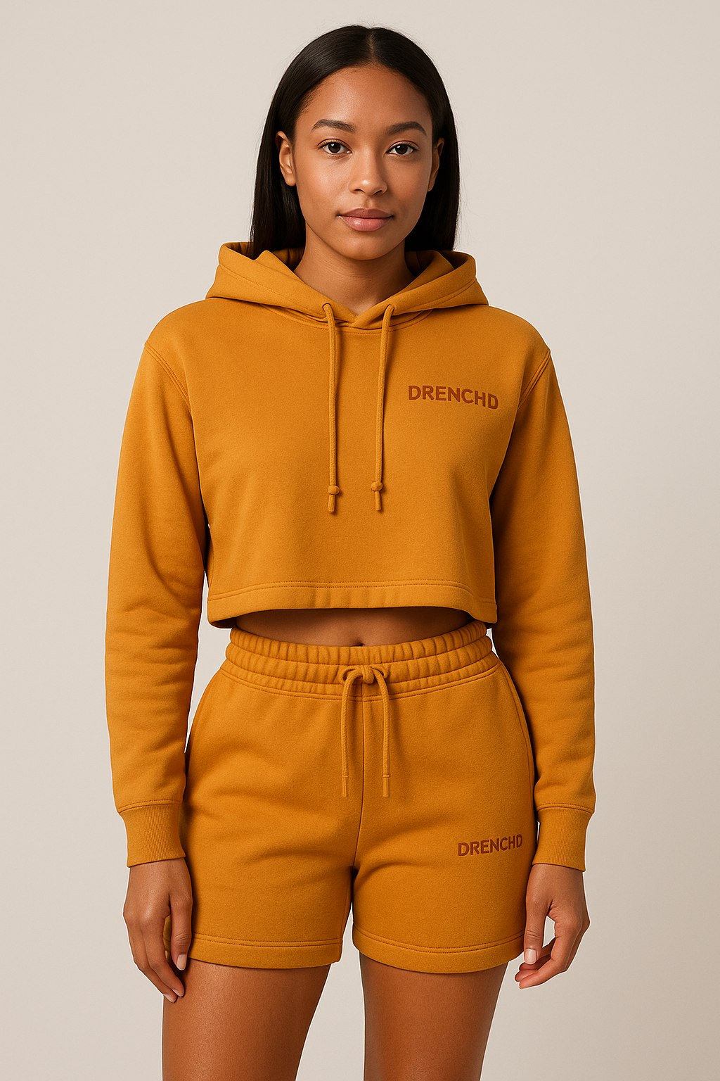 The Ember Crop Hoodie