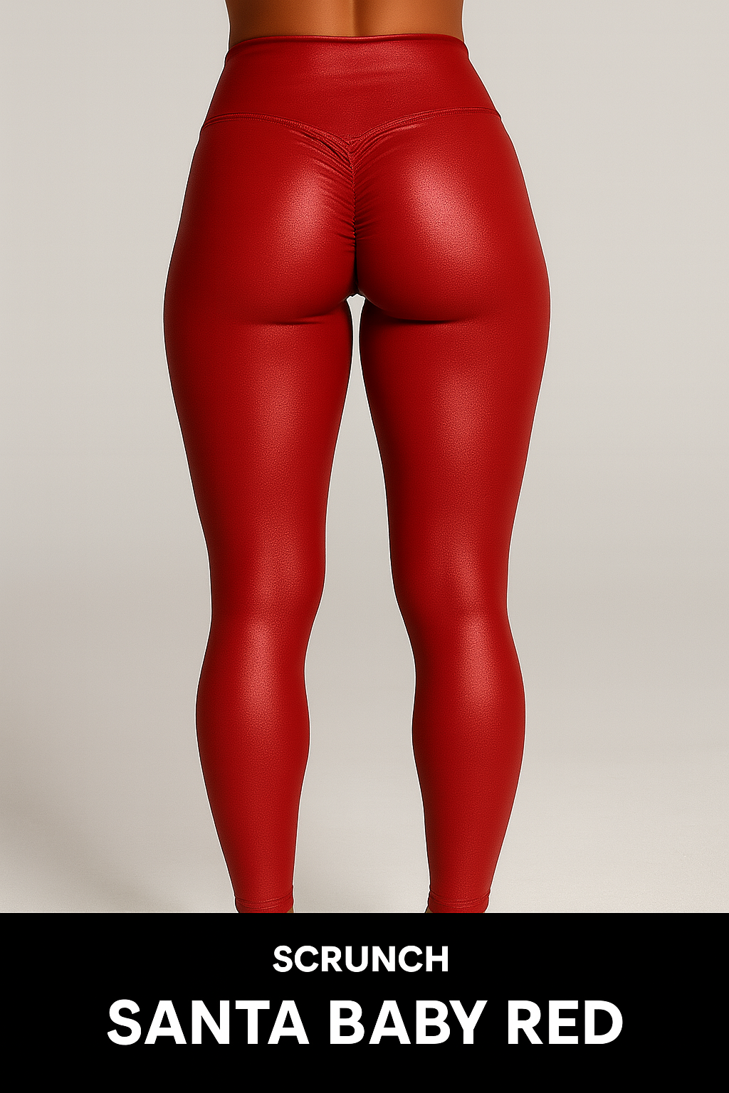 🧑‍🎄 Santa Baby Red Leggings - The Claus Set